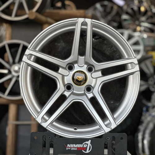 رینگ-ووسن-طرح-استرامبولی-سایز-16-نقره-ای-اروند-تصویر-1