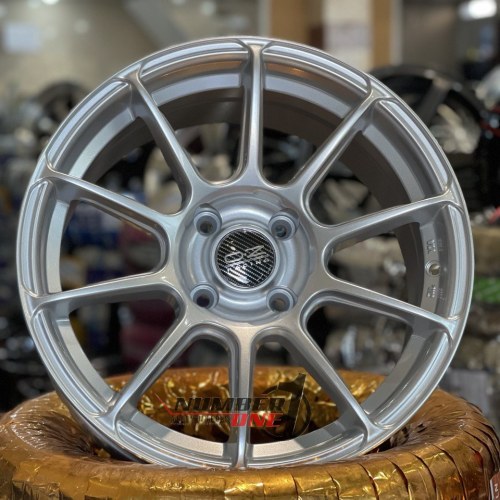 رینگ اسپرت هندسام سایز 15 نقره ای