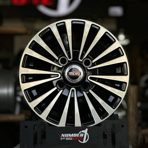 رینگ  اسپرت پراید پره ریزKD047 سایز13 رختراش مشکی  اروند 